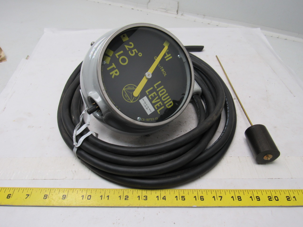 Qualitrol 03202801 Large Transformer oil level indicator Gauge W