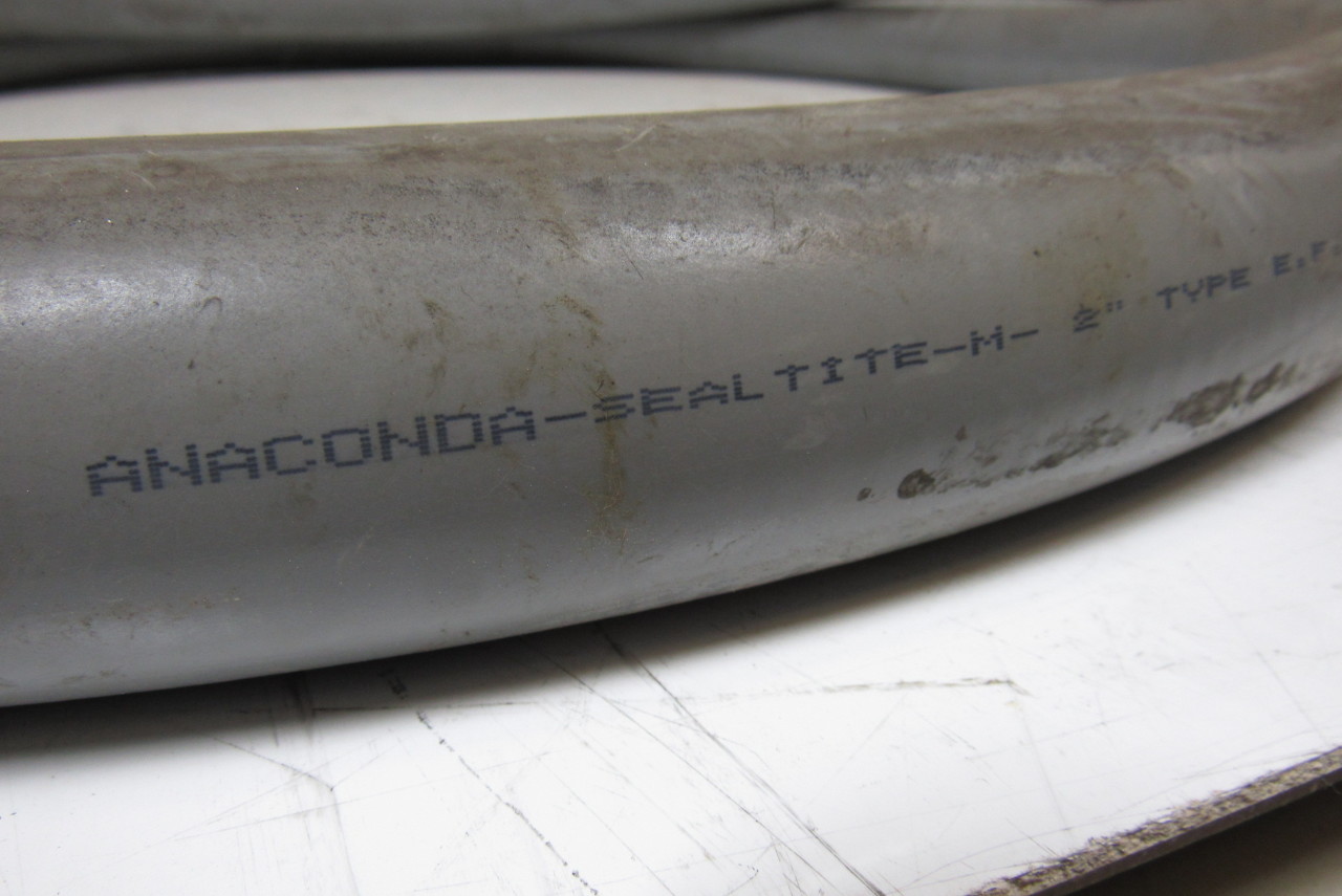Anaconda Type EF 17' Liquid Tight Flexible Conduit 2" (53mm) eBay