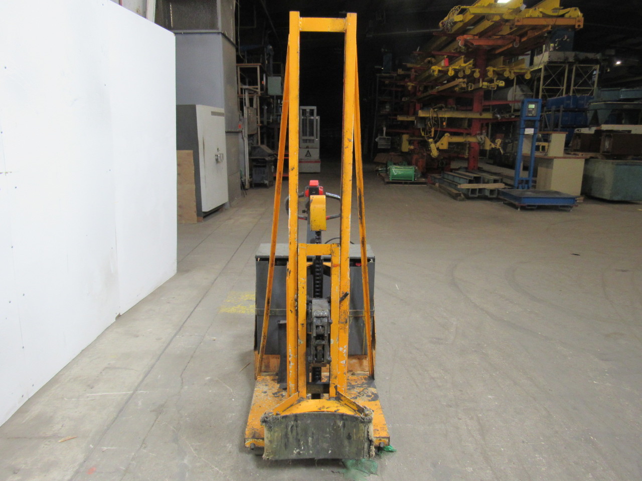 Easy Lift Drum Hauler 24Volt Walk Behind Power Up Gravity Down. Tested