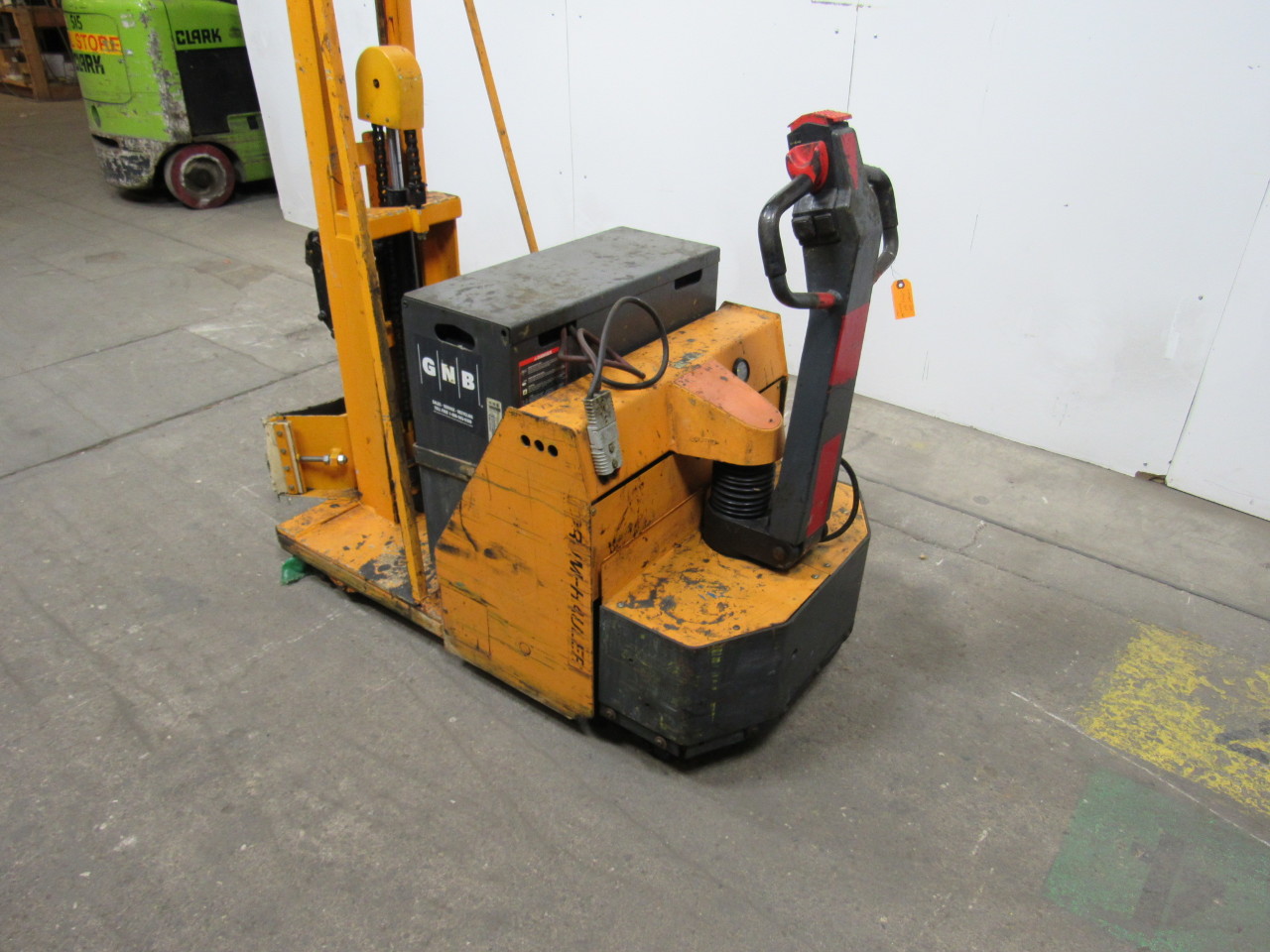 Easy Lift Drum Hauler 24Volt Walk Behind Power Up Gravity Down. Tested