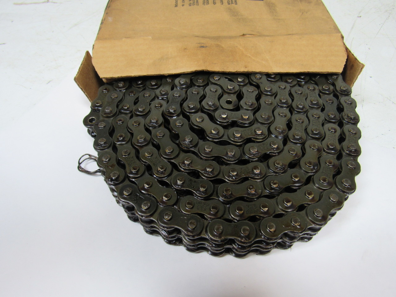 Link Belt/Rexnord R502R10BX 502 Double Strand Riveted Roller Chain 10'