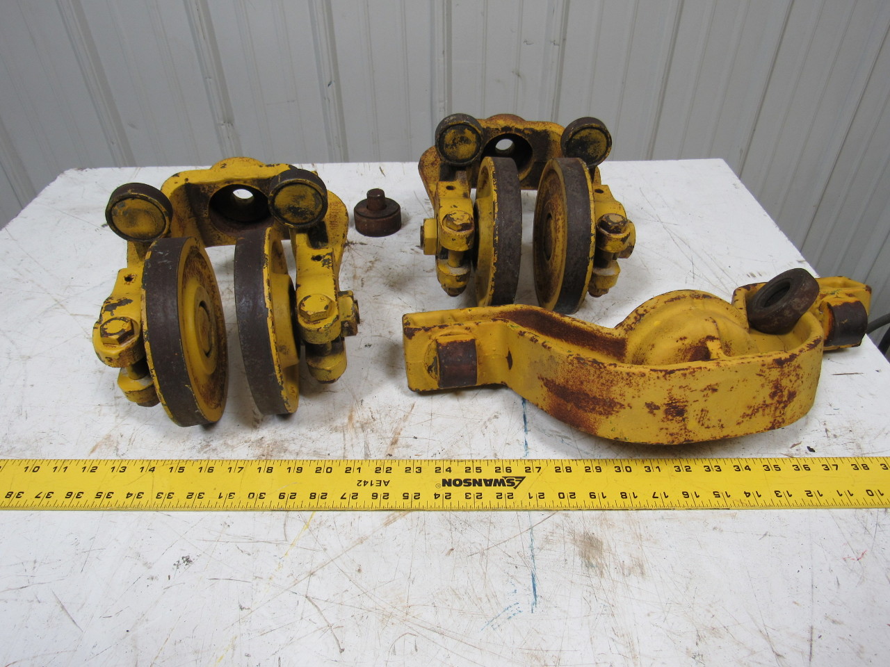 Spanmaster Heavy Duty Hoist Beam Trolley Set For Straight Or Curved