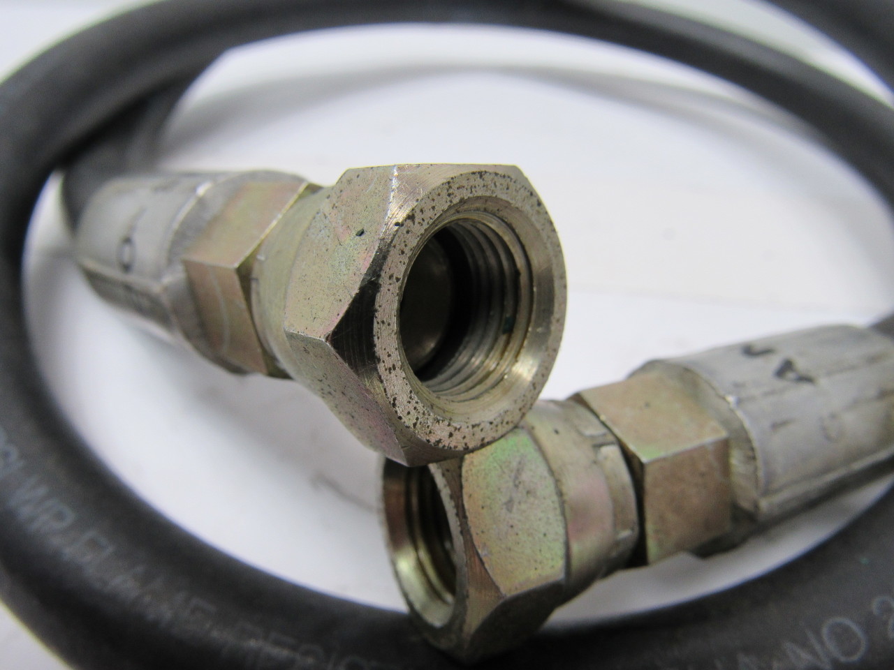 Gates 6C1T 3/8" Flame Resistant Hydraulic Hose W/Female 6AN Swivel