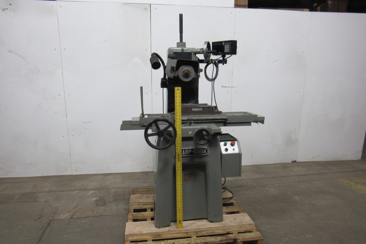 Sharp SG614 Manual Surface Grinder Chuck & Single Axis Readout eBay