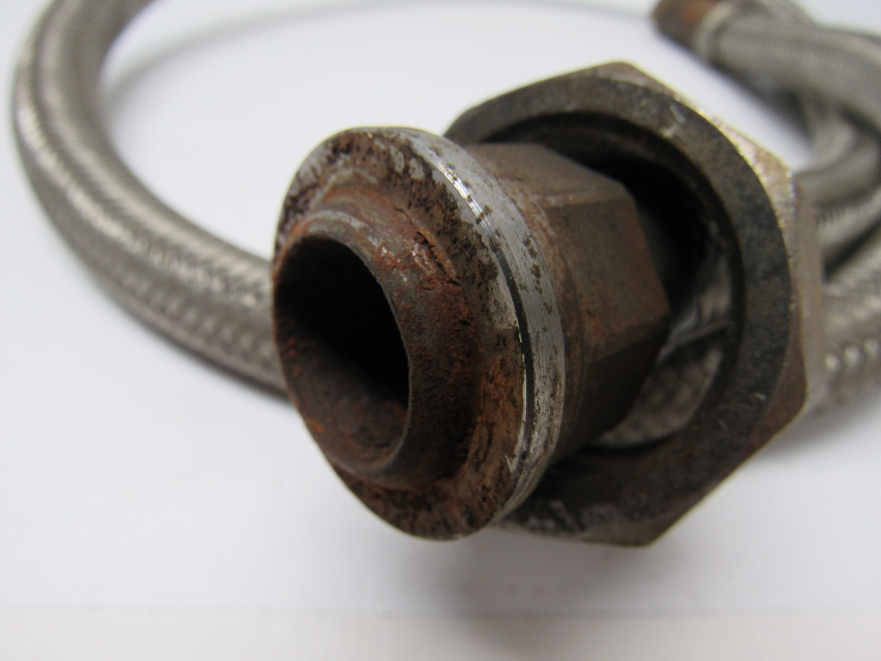 1/2" Stainless Steel Braided Water Line Hose 45" Lot of 2