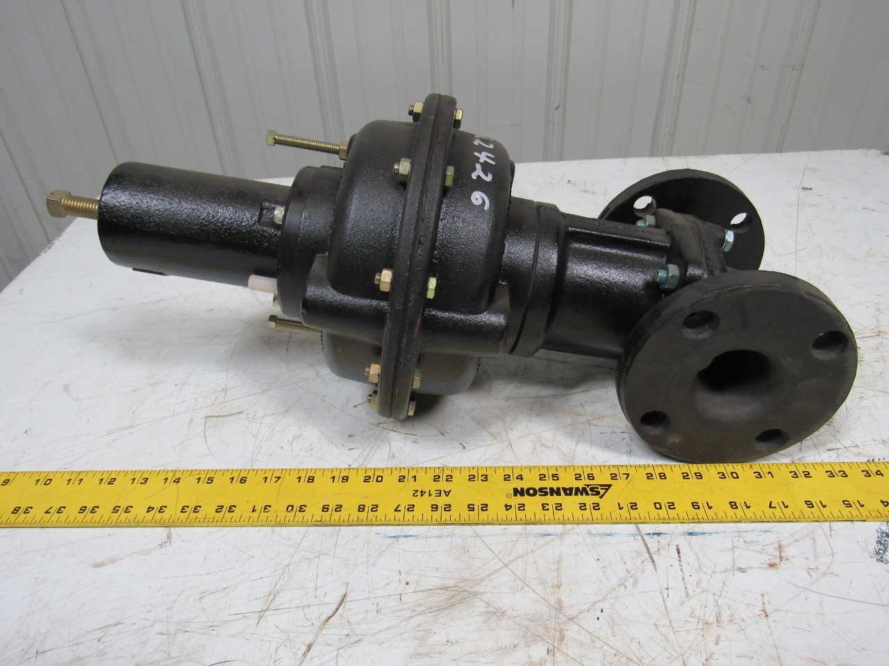 CraneSaunders 2" Diaphragm Valve With An ESC Modulator Actuator