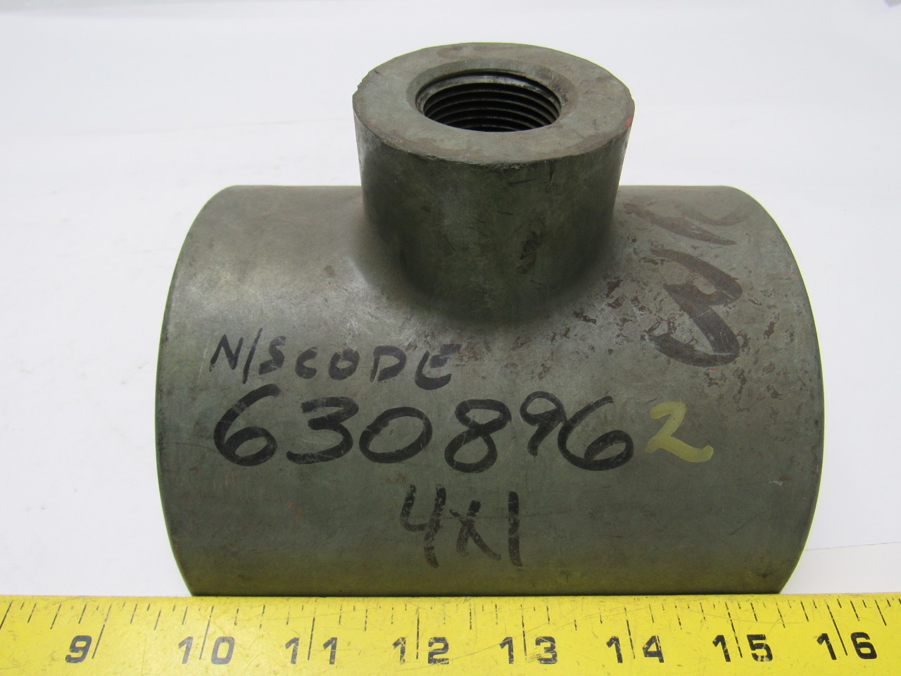 A.O. SmithInland Silver Thread Fiberglass Pipe Saddle 4" X 1" NPT eBay