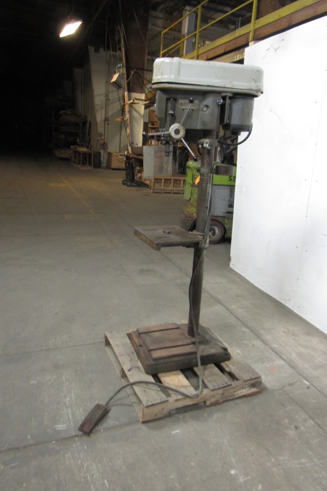 Rockwell 15" Floor Model 6 Speed Drill Press 220/440V W/Starter