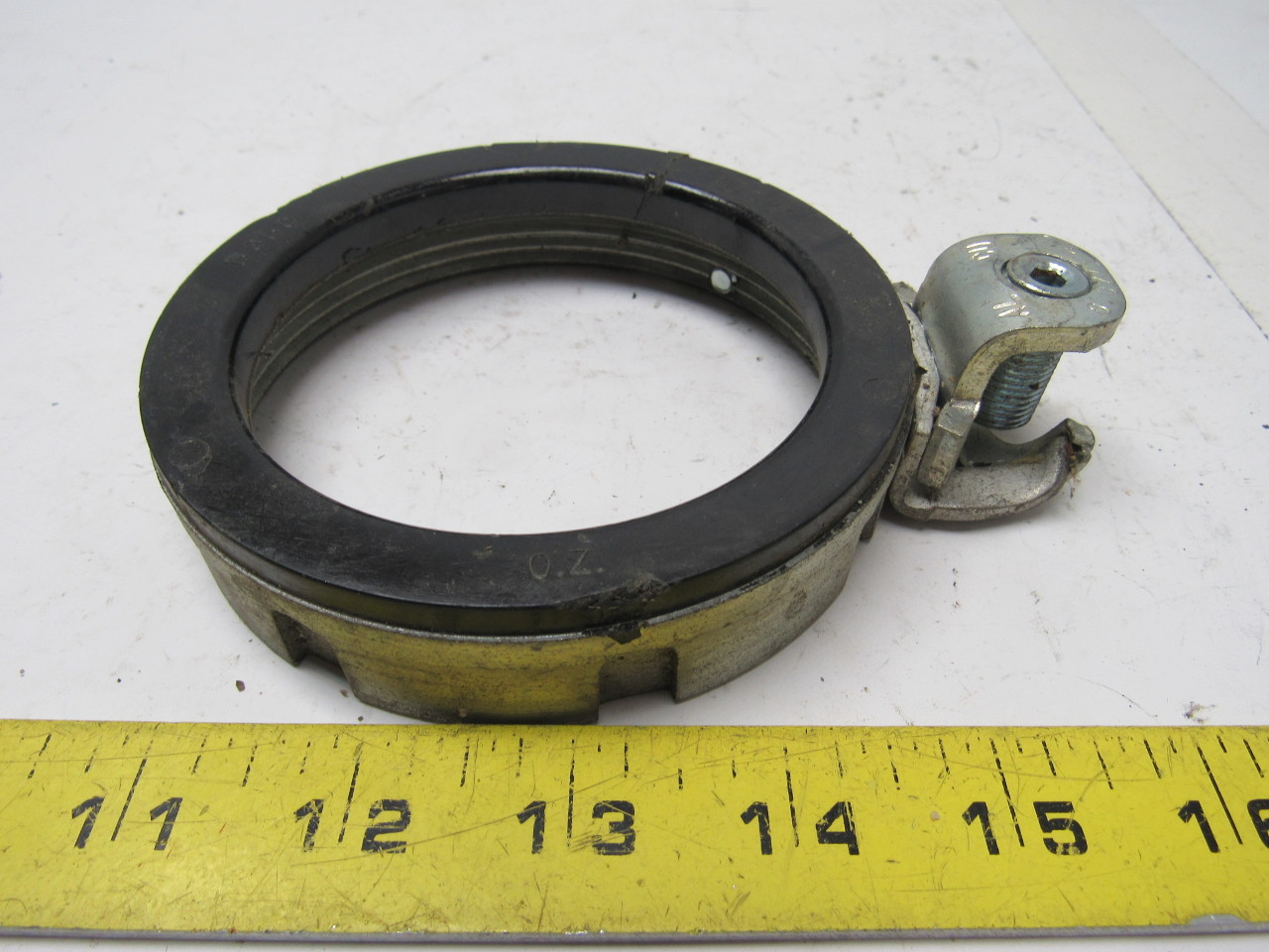 Rigid/IMC 31/2 in. Insulated Grounding Conduit Bushing Malleable Iron