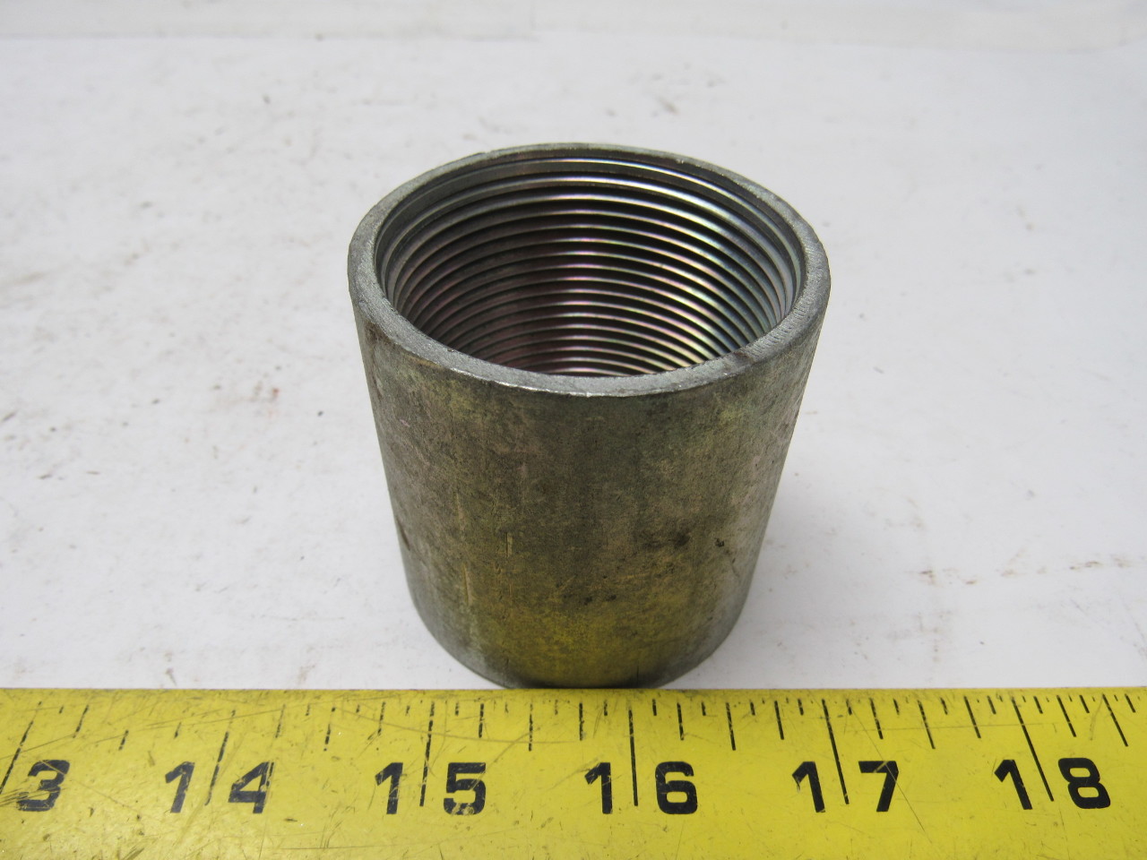 11/2" NPT Threaded OnePiece Rigid Steel Conduit Coupling Union Lot of