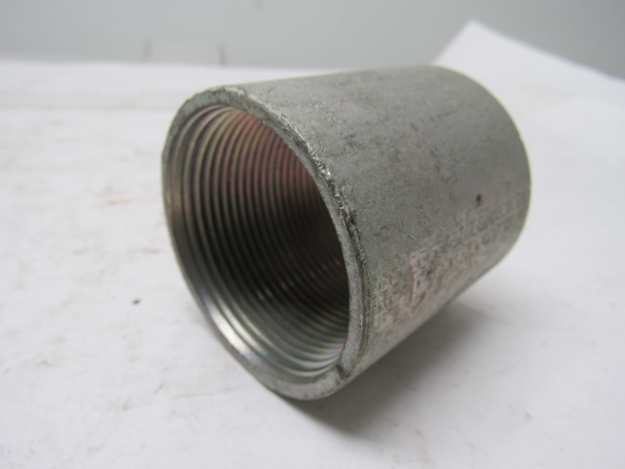 11/2" NPT Threaded OnePiece Rigid Steel Conduit Coupling Union Lot of