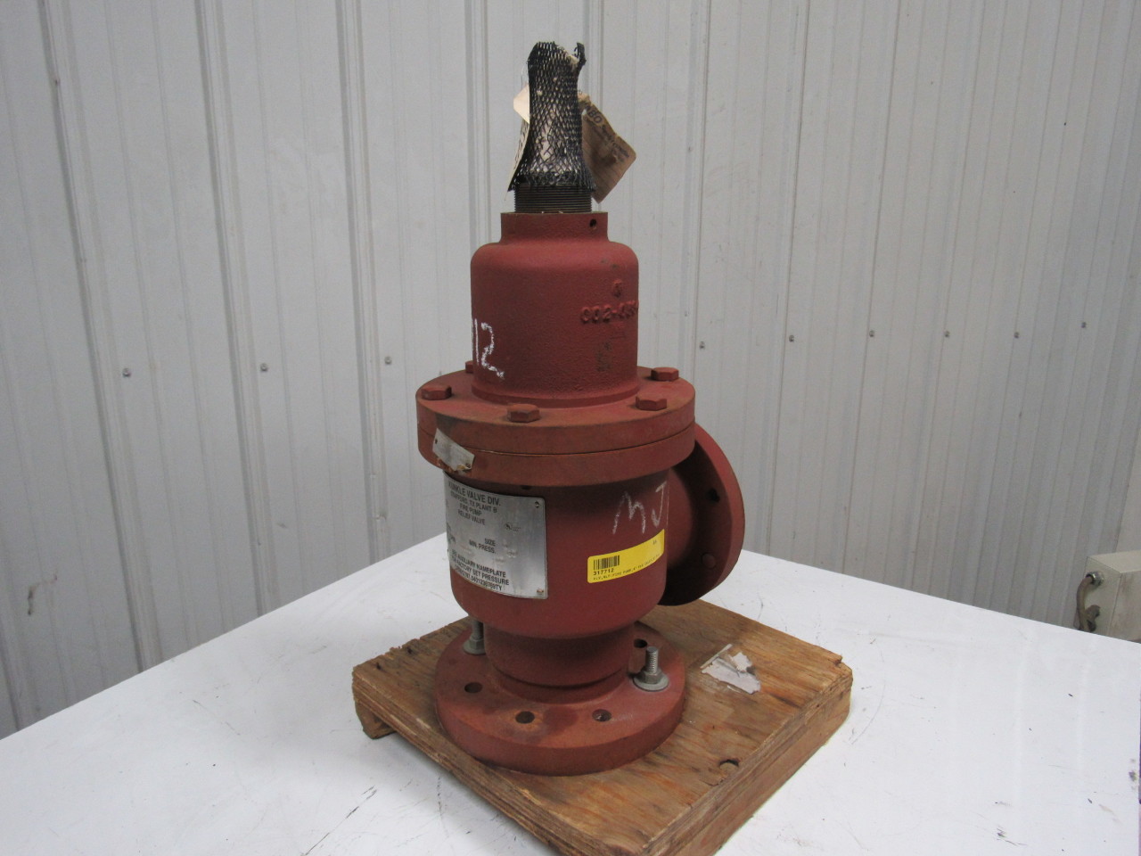 Kunkle Valve 218HM Fire Pump/Liquid Relief Valve 4"x4" Flanged eBay