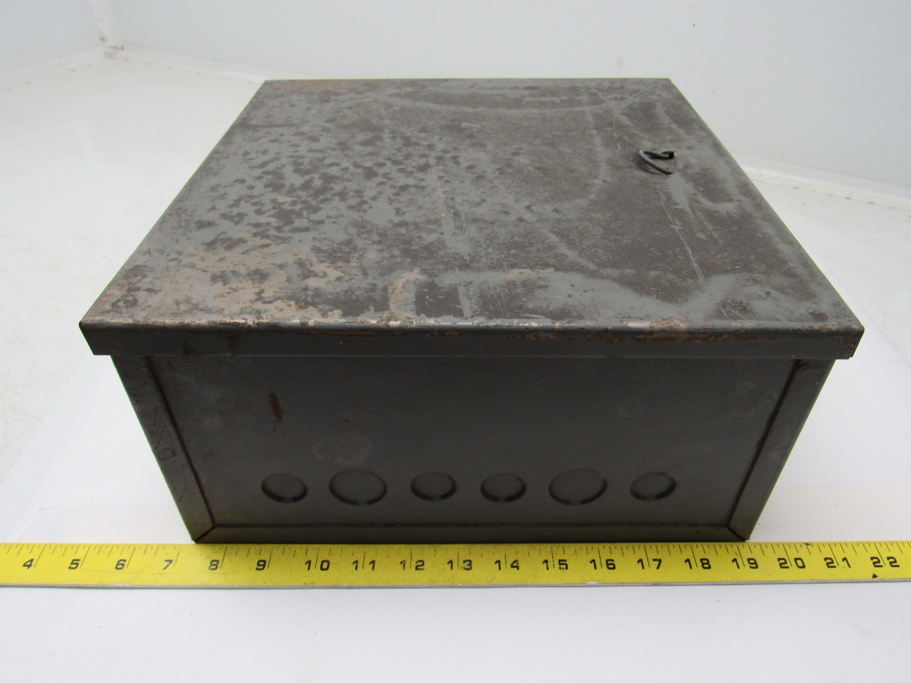 Hinged Latched Door Pull Junction Box 12"x12"x6