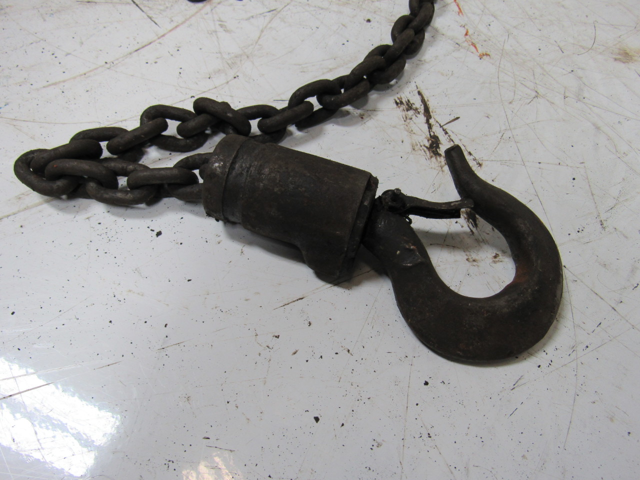 YALE BB 1/4 Ton Vintage Manual Chain Fall Hoist 8' Travel/Lift 7'9