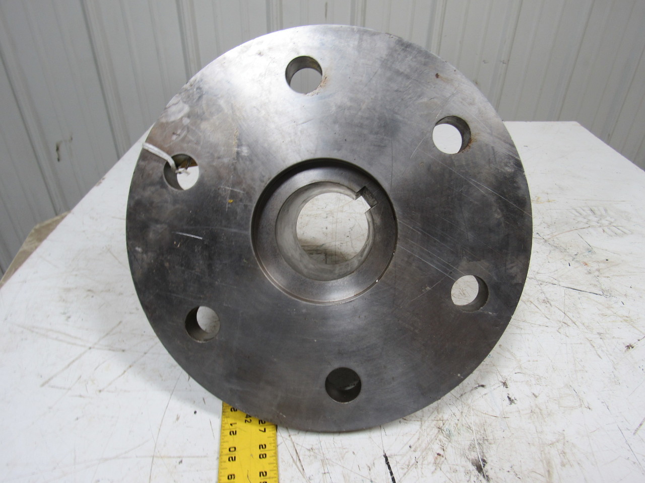 373098 Motor Coupling Hub 14" OD 31/2" Keyed Bore Flange Mount eBay