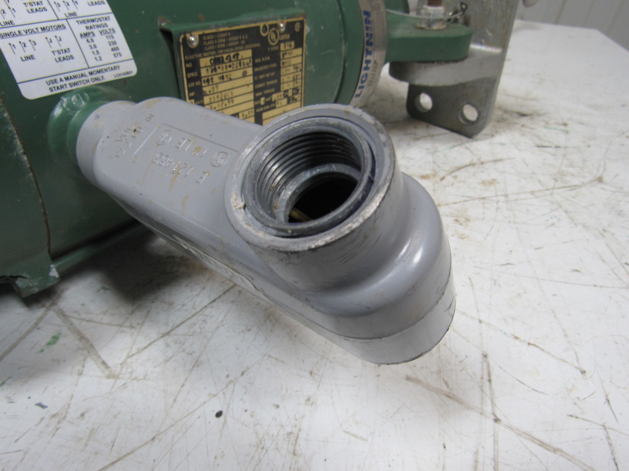 Lightnin EV1P25M Mixer / Aerator 1/4 HP 3ph 230/460 V eBay