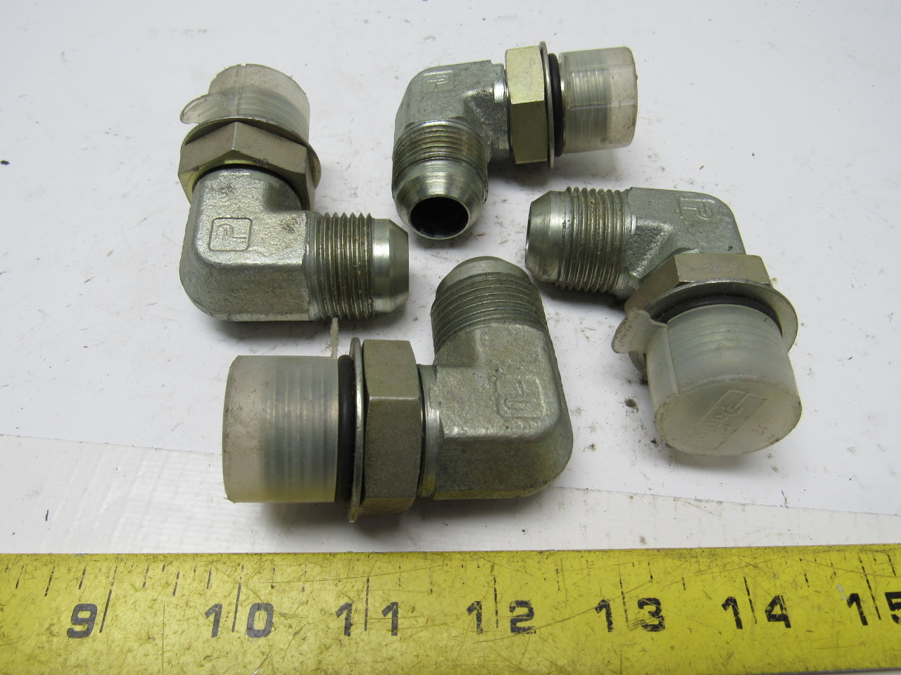 Hydraulic Fitting 90° Elbow 3/4 JIC (11/1612 Thread) Male x 3/4 ORB