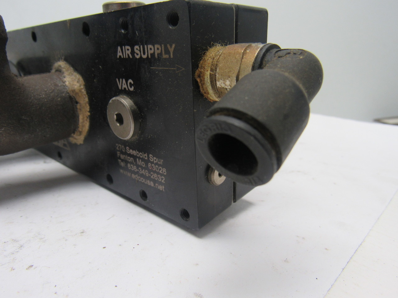 EDCO ML100N Basic Vacuum Pump W/Gauge & Silencer eBay