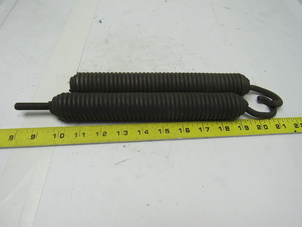 Cone End Extension Spring Swivel Hook And Rod Steam Punk Industrial Lot