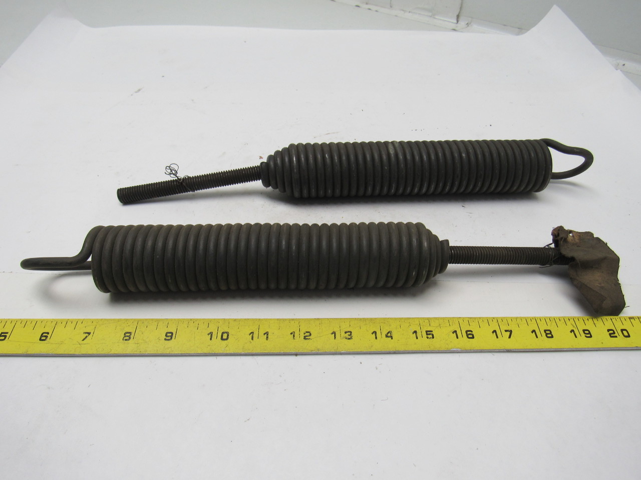 Single Hook Extension Spring Threaded End Industrial Steam Punk Lot Of