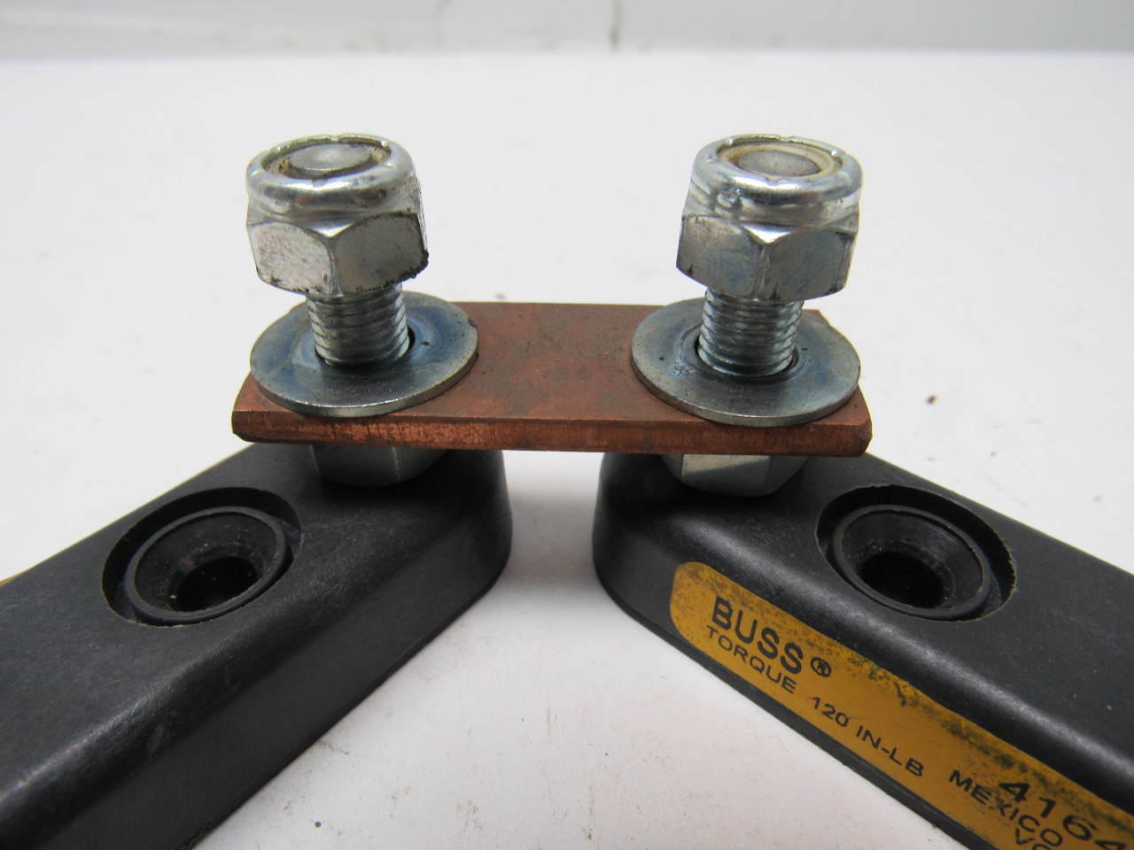 Buss 4164 Stud Terminal Fuse Holder With Copper Connection Plate eBay