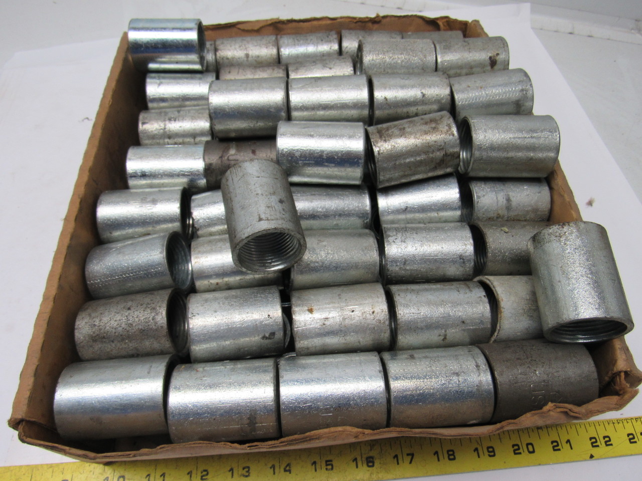 Conduit Coupling, Rigid Galvanized, Steel, 1 in. eBay