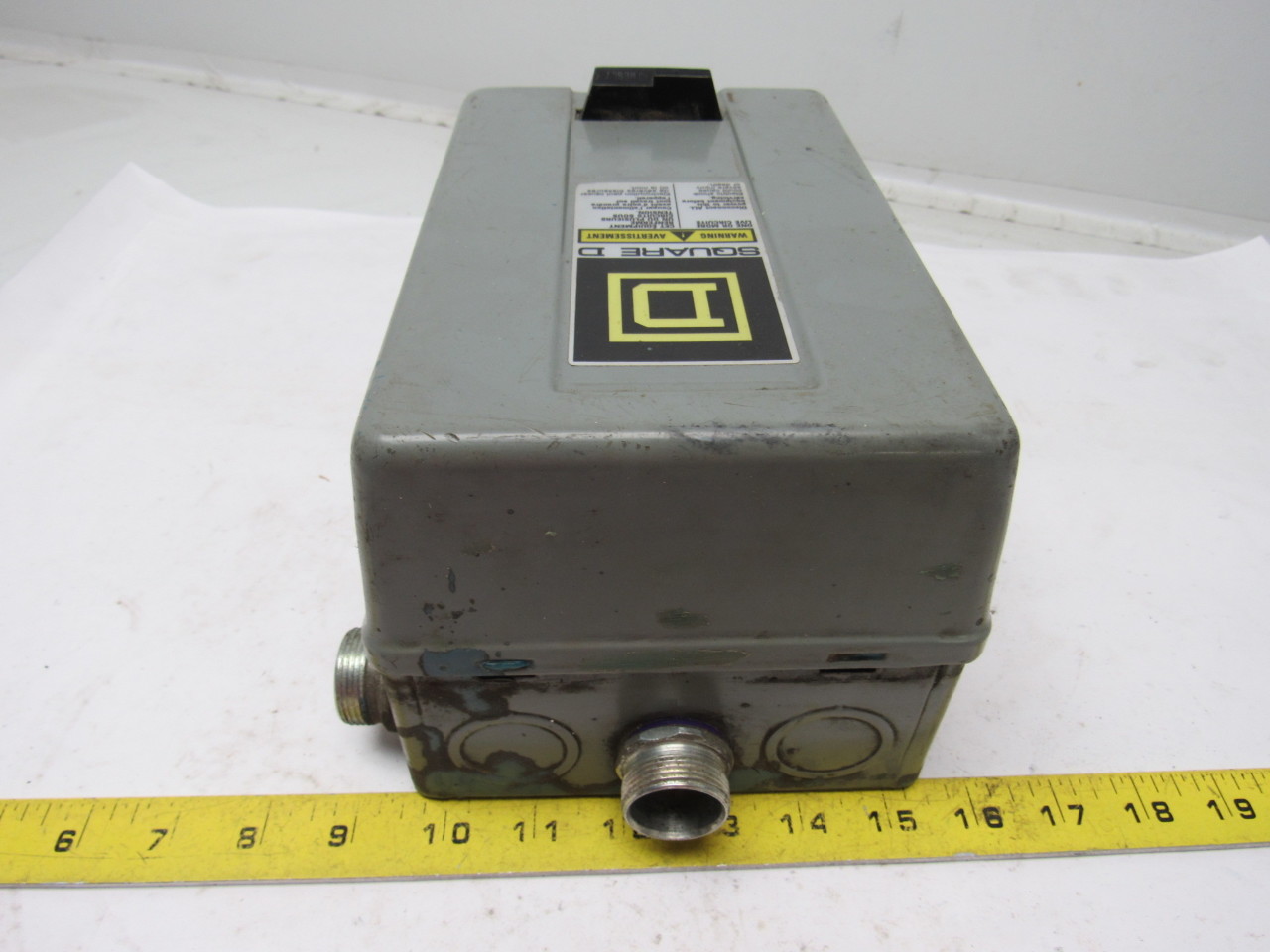 Square D 8536scg3 Motor Starter 240v Nema Size 1 W 30072