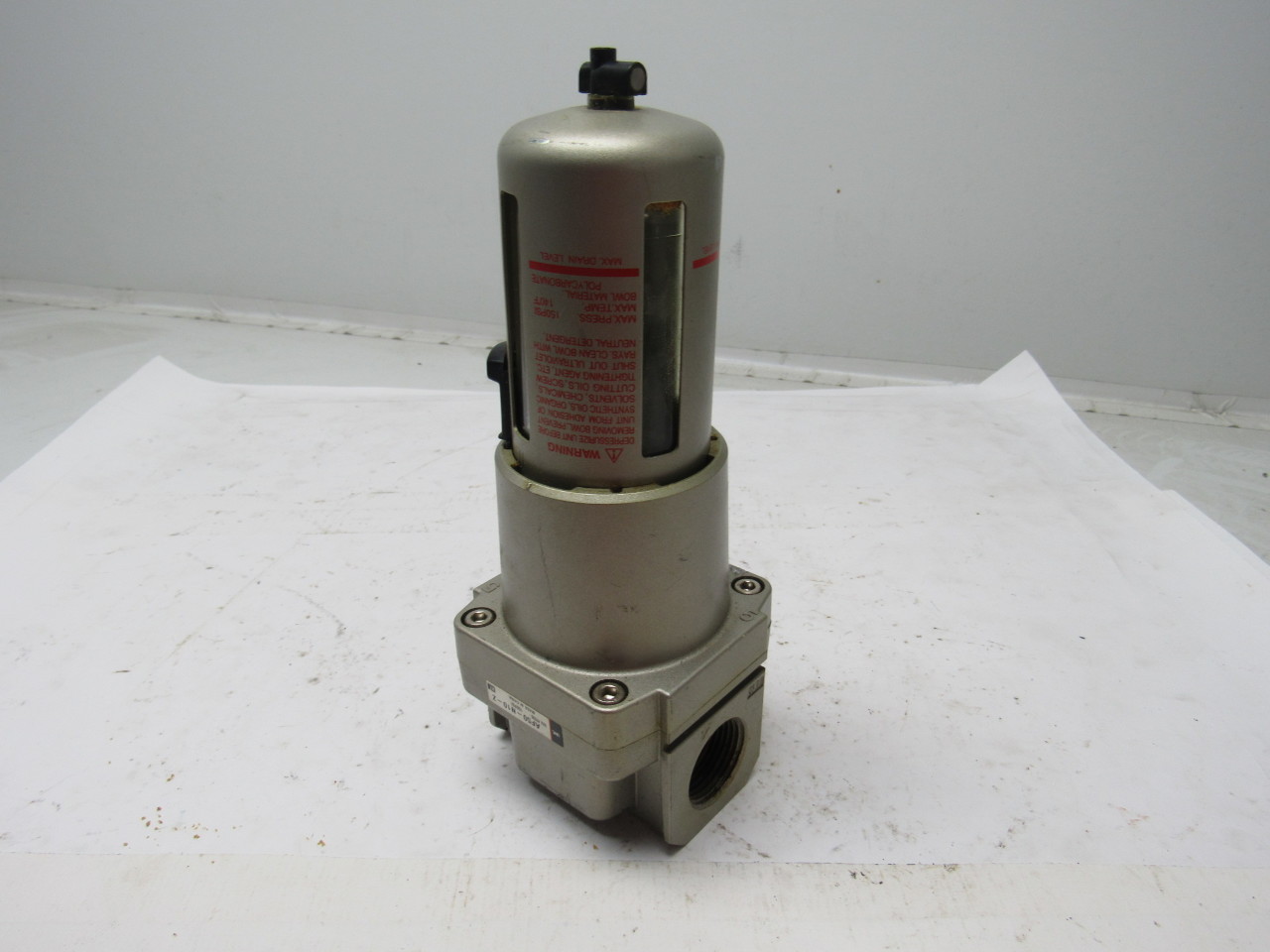 SMC AF50N10Z Inline Filter W/ Drain 1" NPT Ports eBay