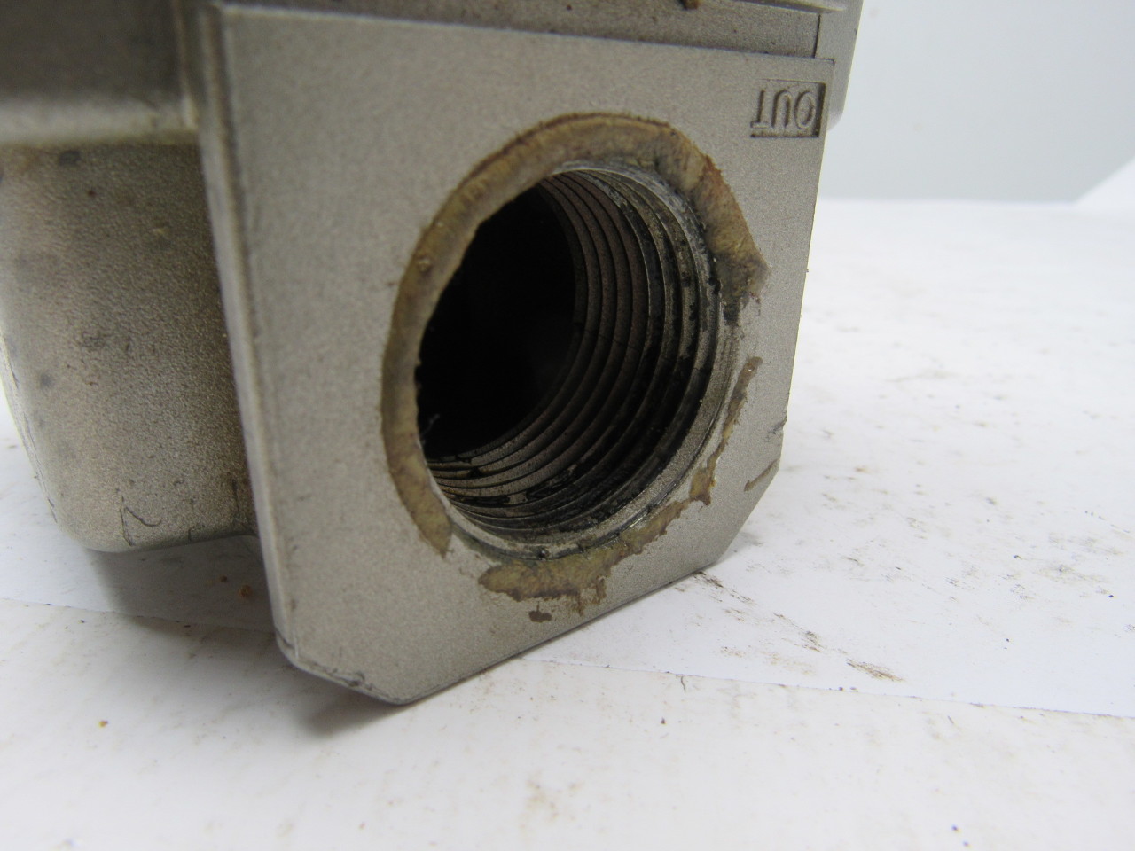 SMC AF50N10Z Inline Filter W/ Drain 1" NPT Ports eBay