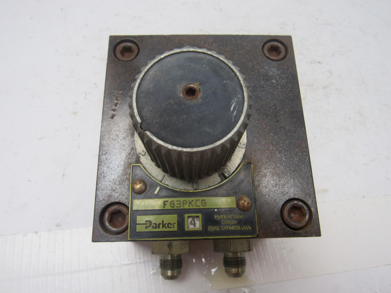 Parker FG3PKCG Pressure & Temperature Compensated Hydraulic Flow Control Valve