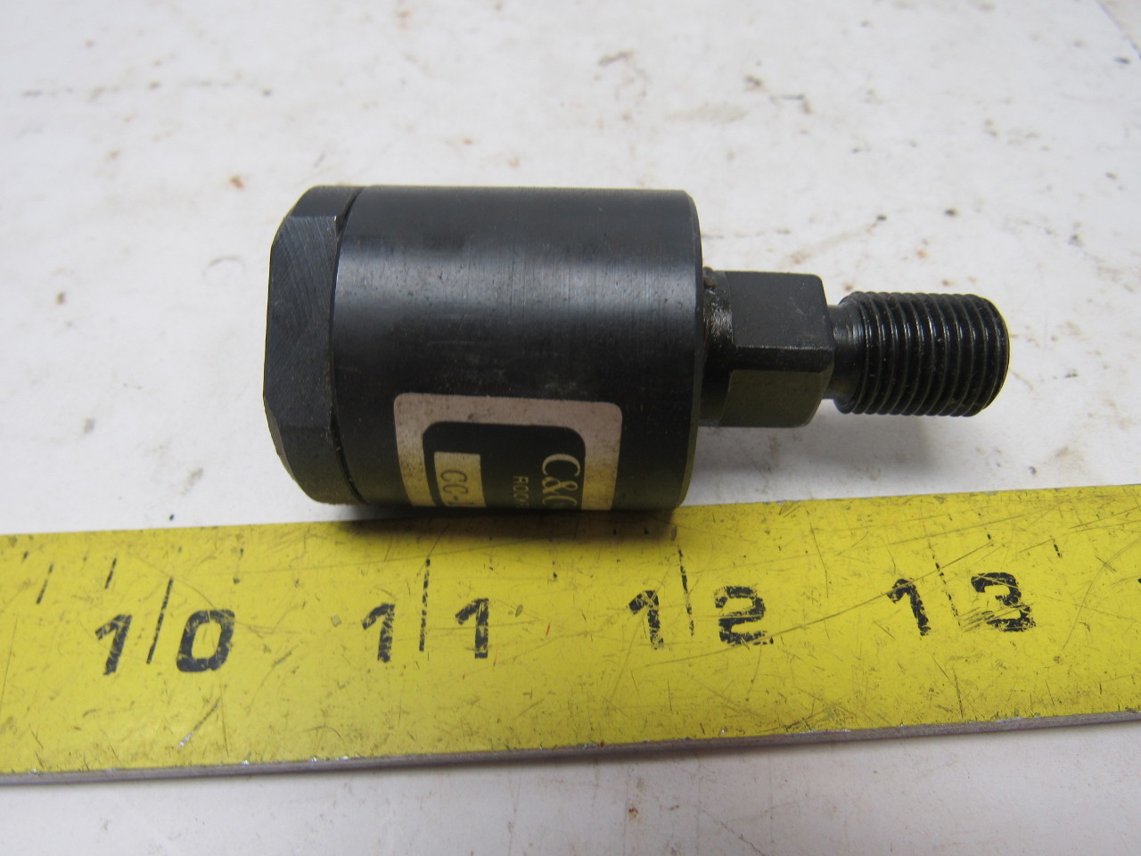 C&C CC108 Cylinder Rod Alignment Coupler 1/220 Thread Bullseye Industrial Sales