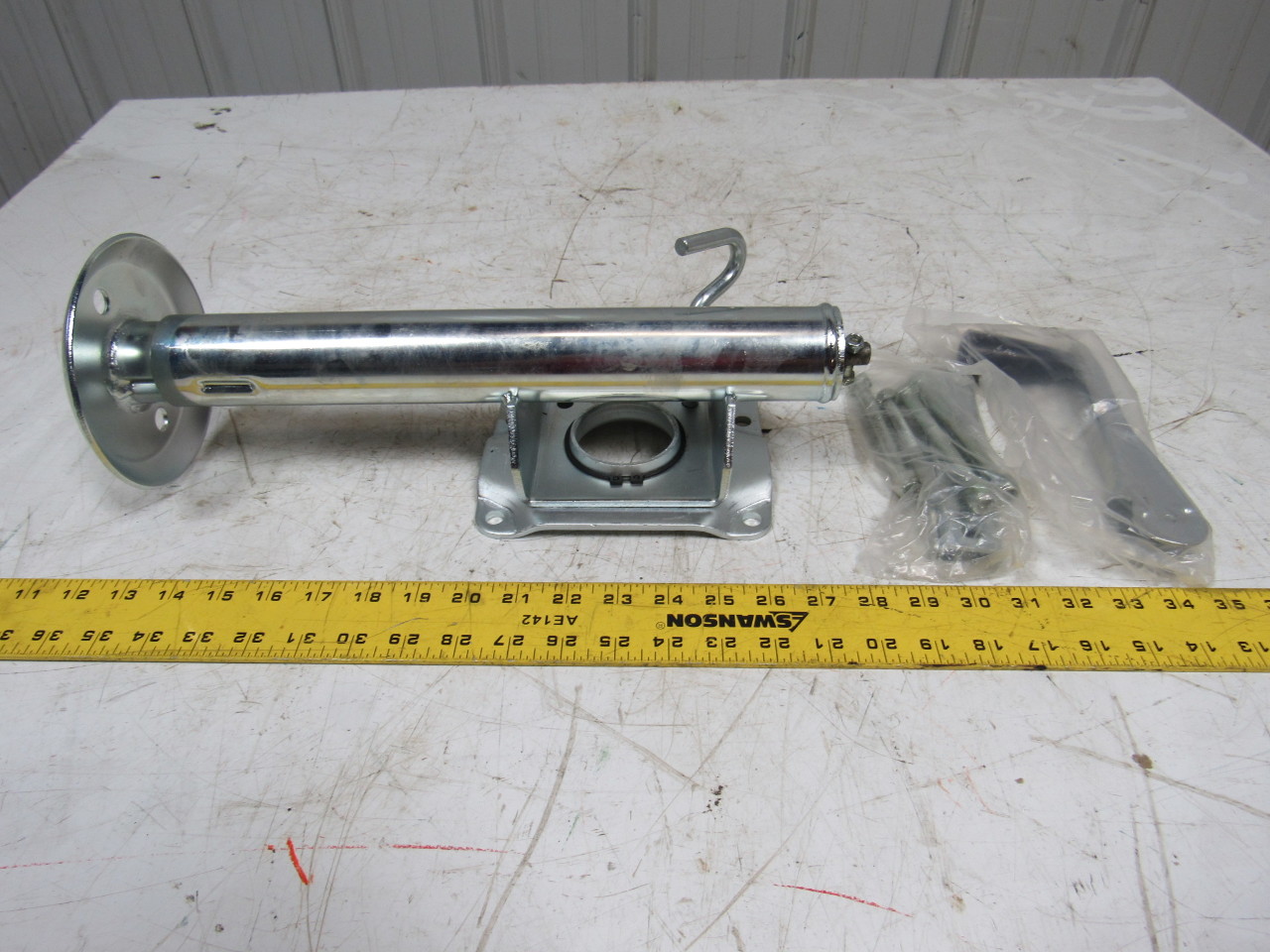 Reese 74413 Trailer Swivel Jack Side Mount 1000lb Capacity 10" Lift