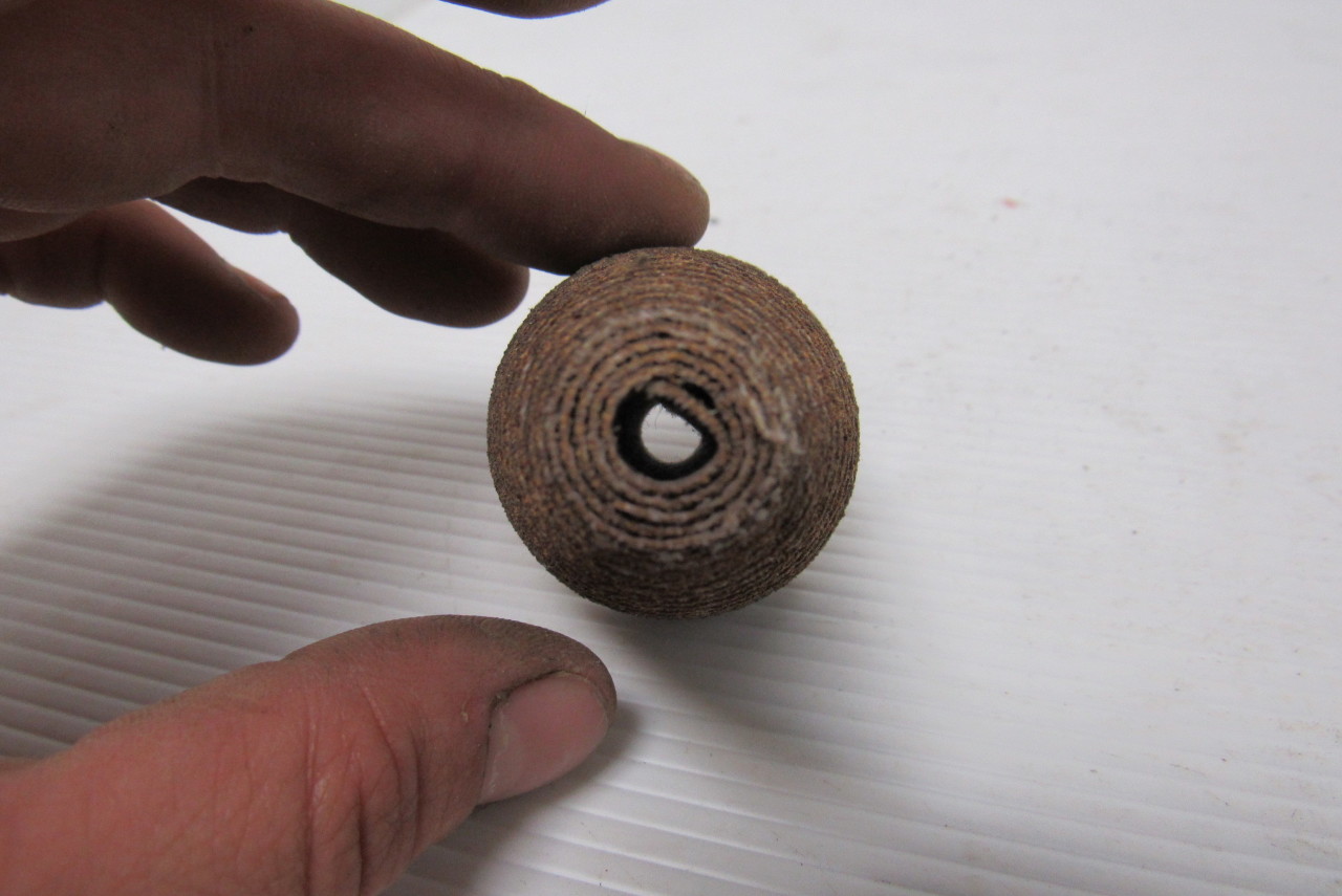 Tapered Sanding Cone 11/2" Wide At Base 2" Tall W/1/4" Opening Lot of