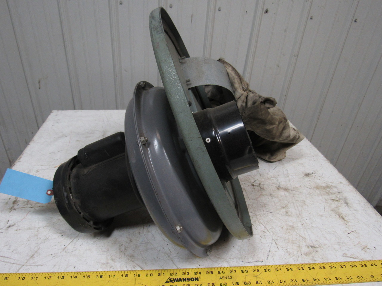 Cincinnati 1Z967 S50 1/2HP Dust Collector 55 Gallon Drum Vacuum Blower