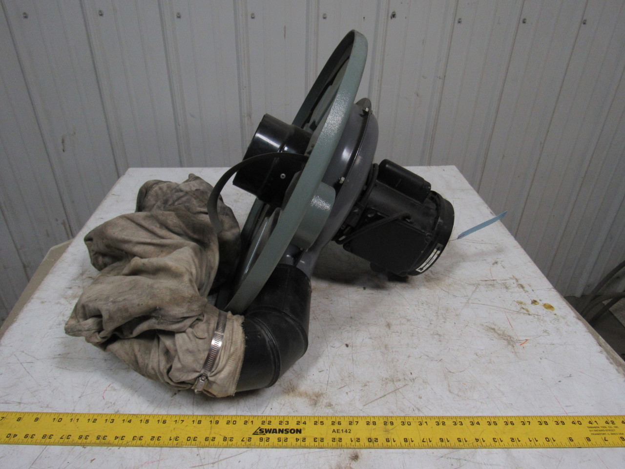 Cincinnati 1Z967 S50 1/2HP Dust Collector 55 Gallon Drum Vacuum Blower