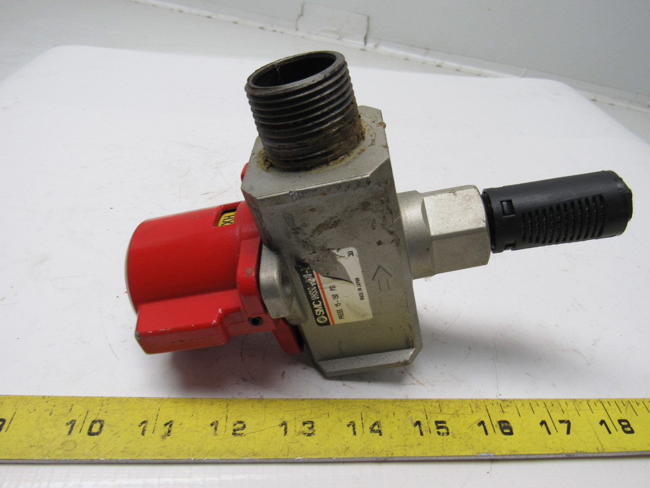 SMC VHS50 N10Z Pneumatic Quick Exhaust Lockout Shut Off Valve Pressure
