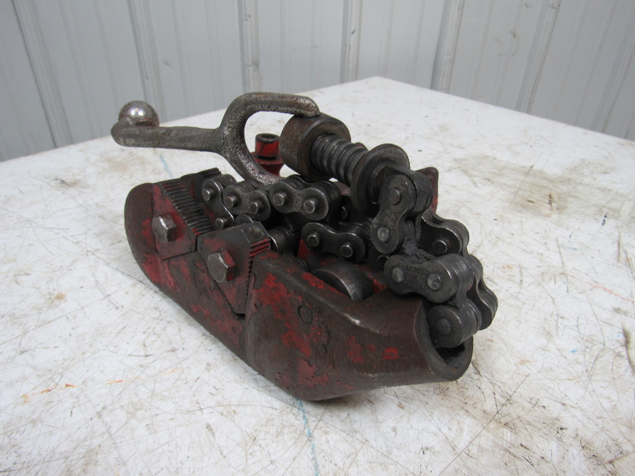 Reed Manufacturing NO. CV6 1/4" 6" Chain Vise Pipe Threading eBay