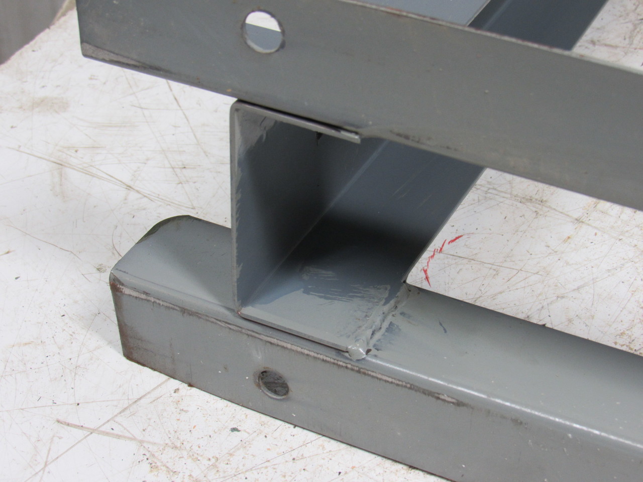 Heavy Duty Industrial Steel Shop Table Legs Workbench 321/2" Tall Lot