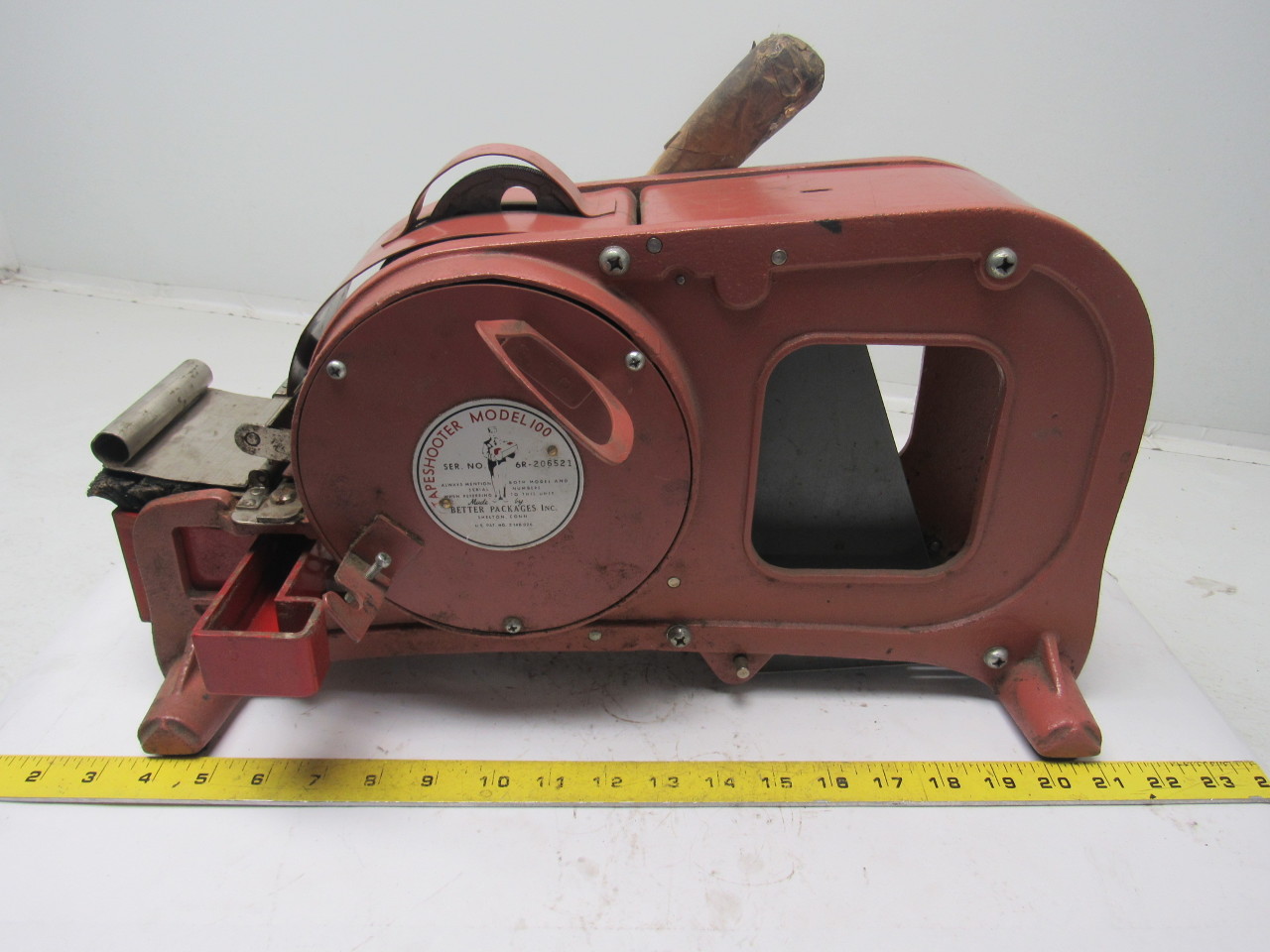 Better Packages Tapeshooter Model 100 Manual WaterActivated Tape Dispenser