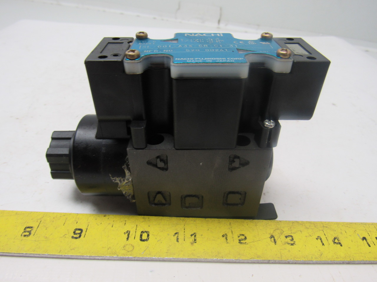 Nachi SL-GO1-A3X-GR-C1-31 Hydraulic Solenoid Directional Control Valve