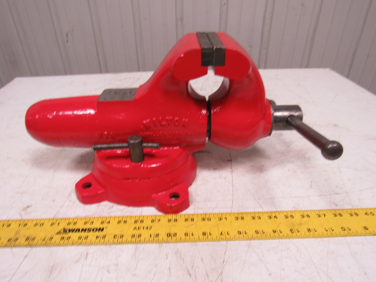 Wilton 101033 Machinists Swivel Base Bullet Vise 41/2" Jaw 81/2