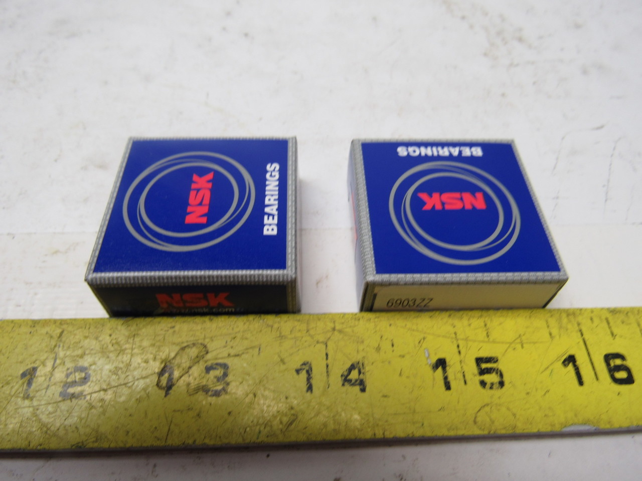 NSK 6903zz Metal Shielded Single Row Ball Bearing Lot of 2