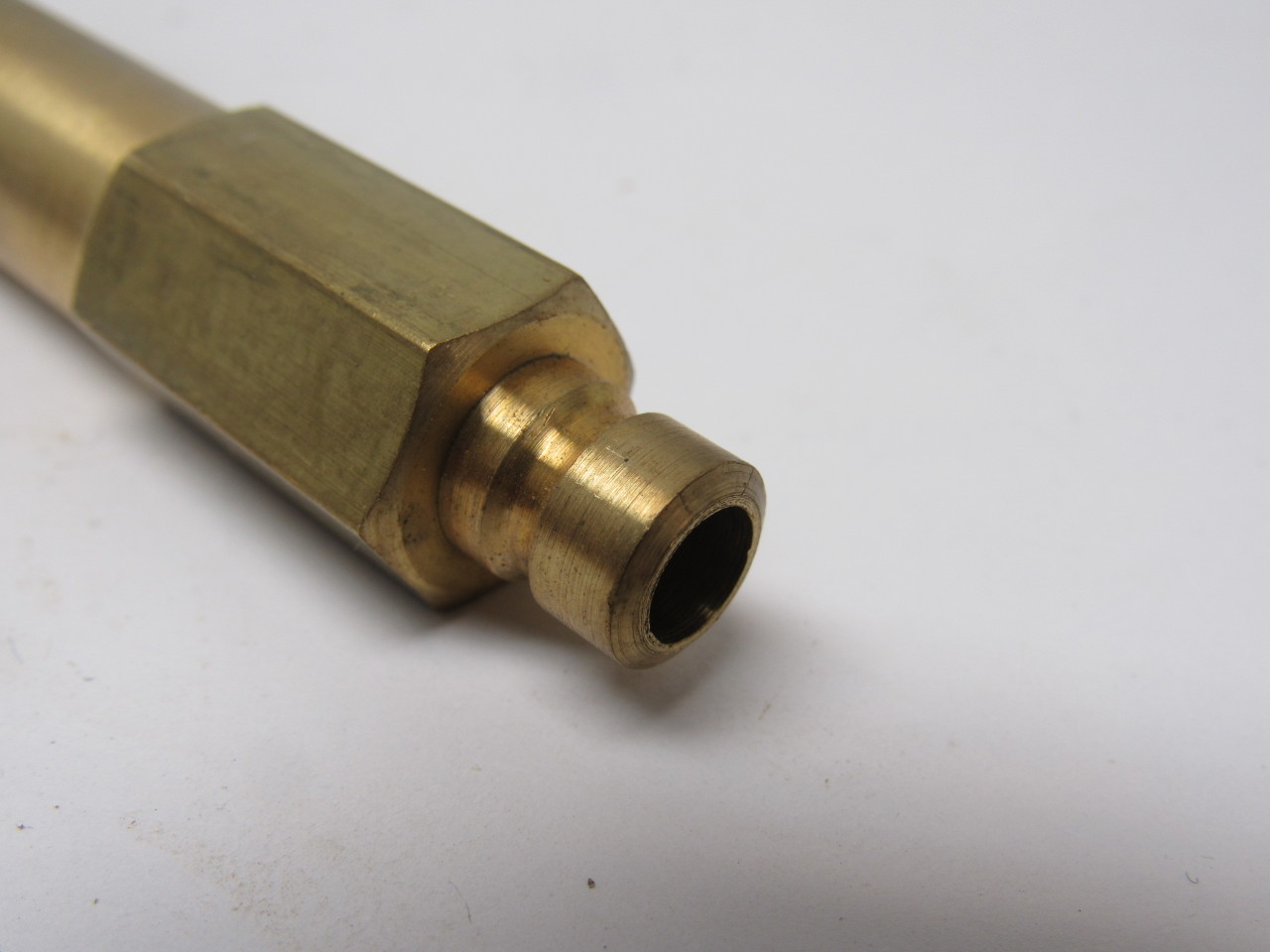 DME JPB2526 JiffyTite 1/4" Male Extension Plug w/Thread Sealant 6 OAL