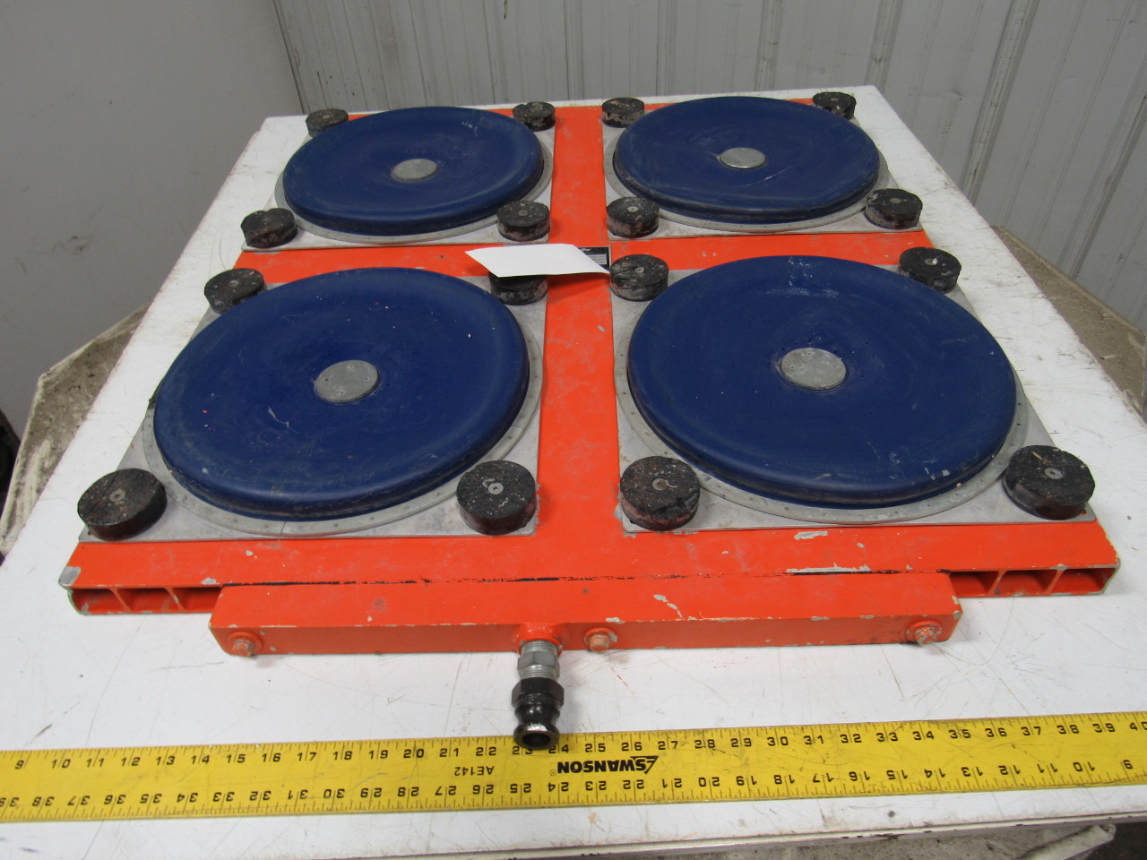 AeroGo 4P15D32.75X36 Air Caster Air Bearing Pallet 5T Capacity 36x33