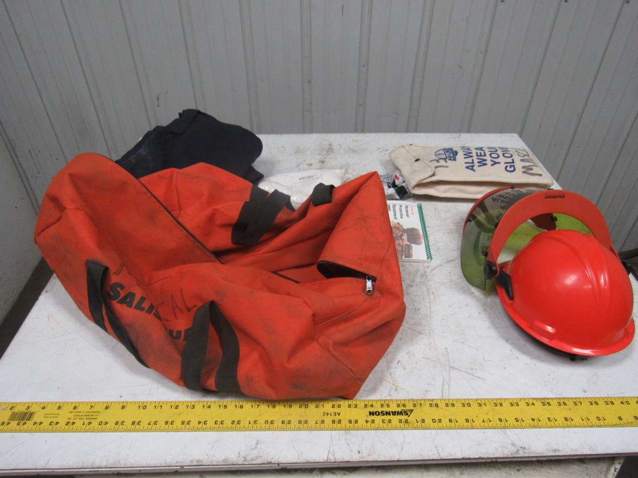 Salisbury Arc Flash Protective Clothing Kit Jacket Bibs Hat w/Shield