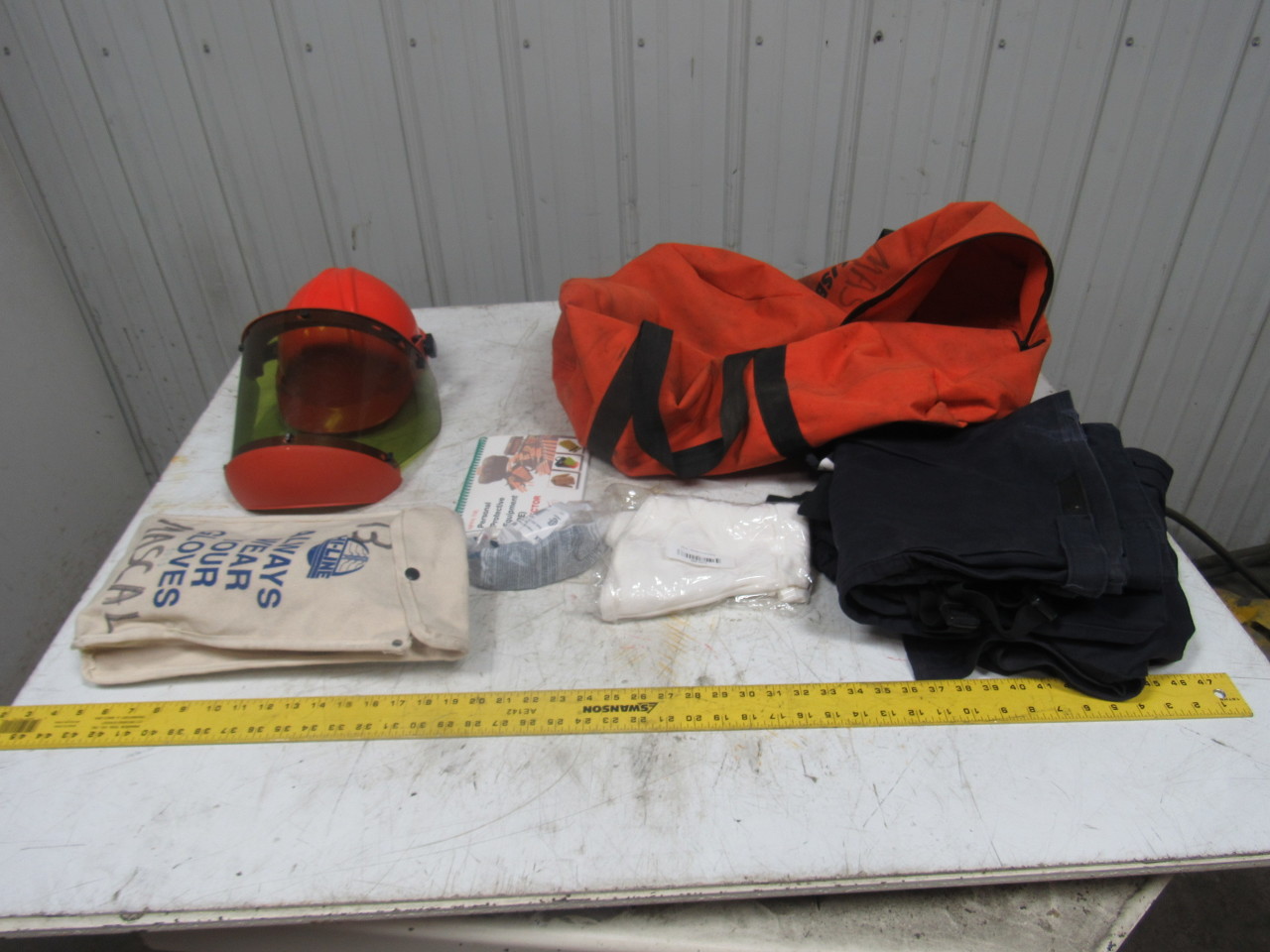 Salisbury Arc Flash Protective Clothing Kit Jacket Bibs Hat w/Shield