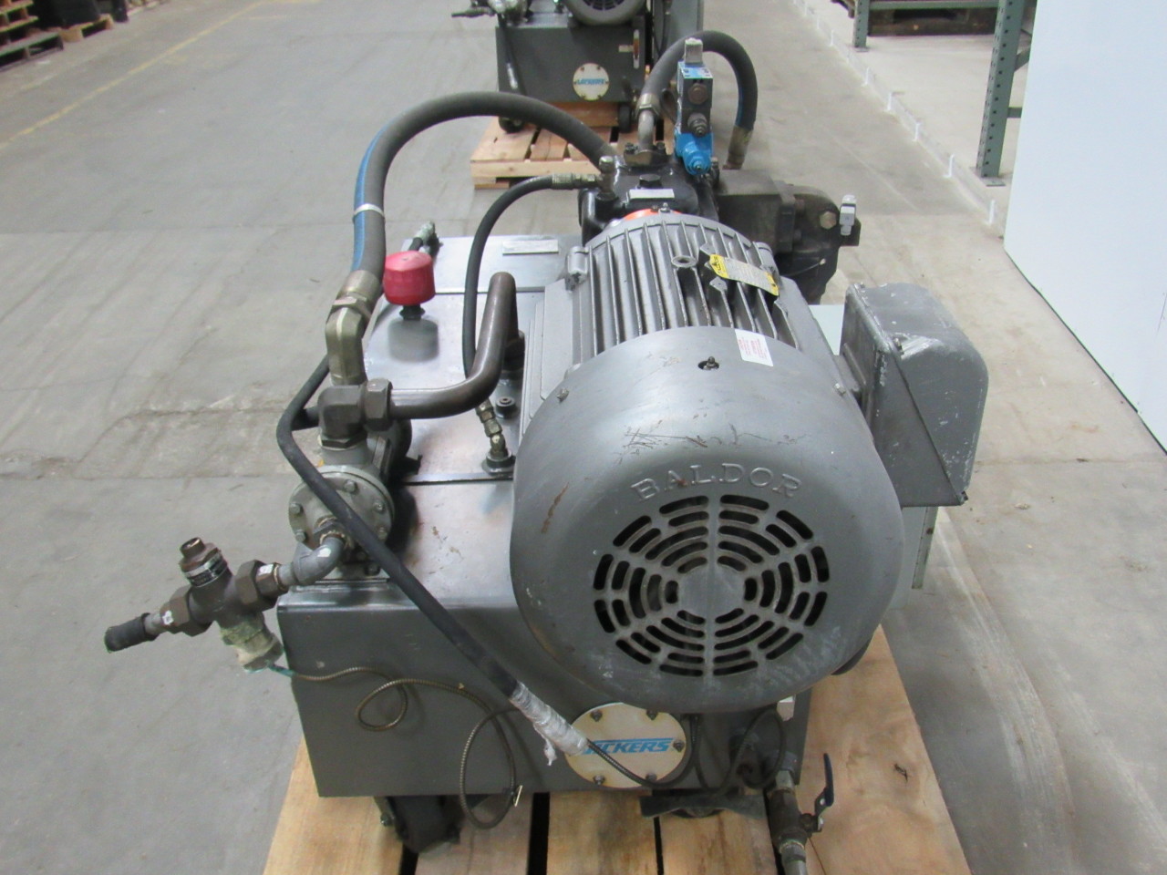 VICKERS T50PVE Hydraulic Power Unit 25HP 2000PSI 33GPM 70 Gal. Tank eBay