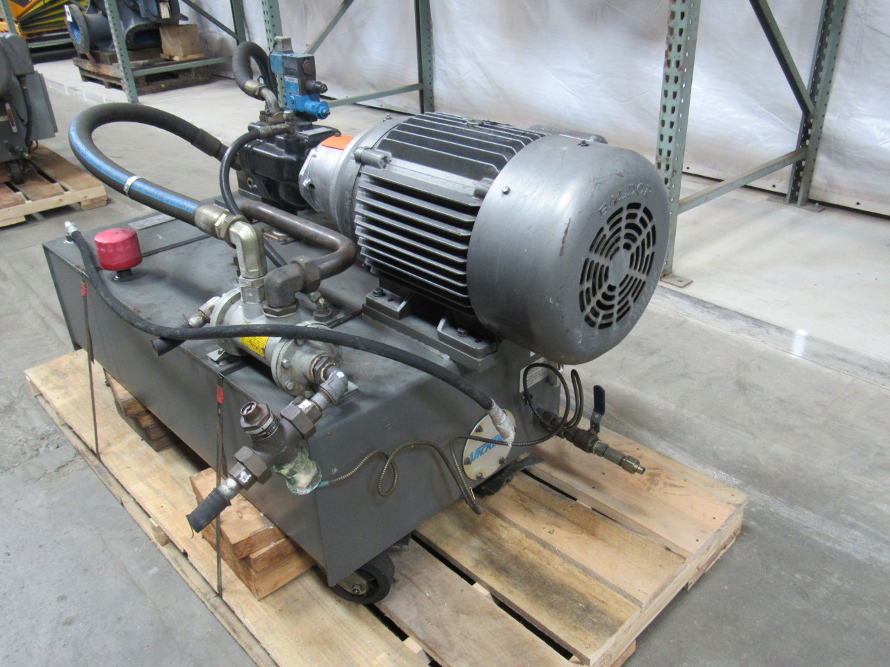 VICKERS T50PVE Hydraulic Power Unit 25HP 2000PSI 33GPM 70 Gal. Tank eBay