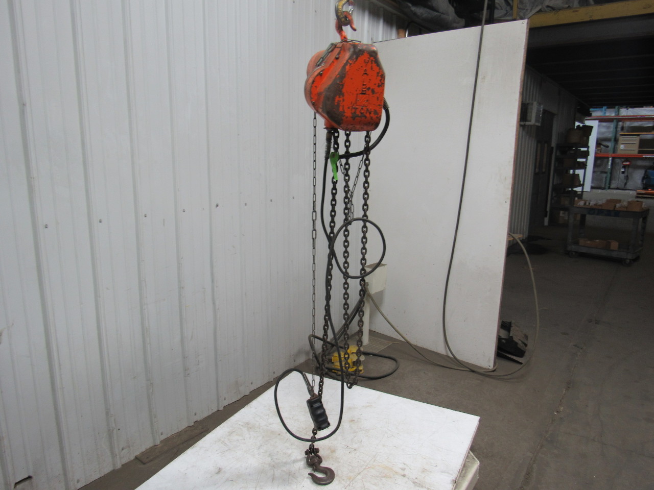 Yale PL253FMPGN Midget King Electric Chain Hoist 1000LB eBay