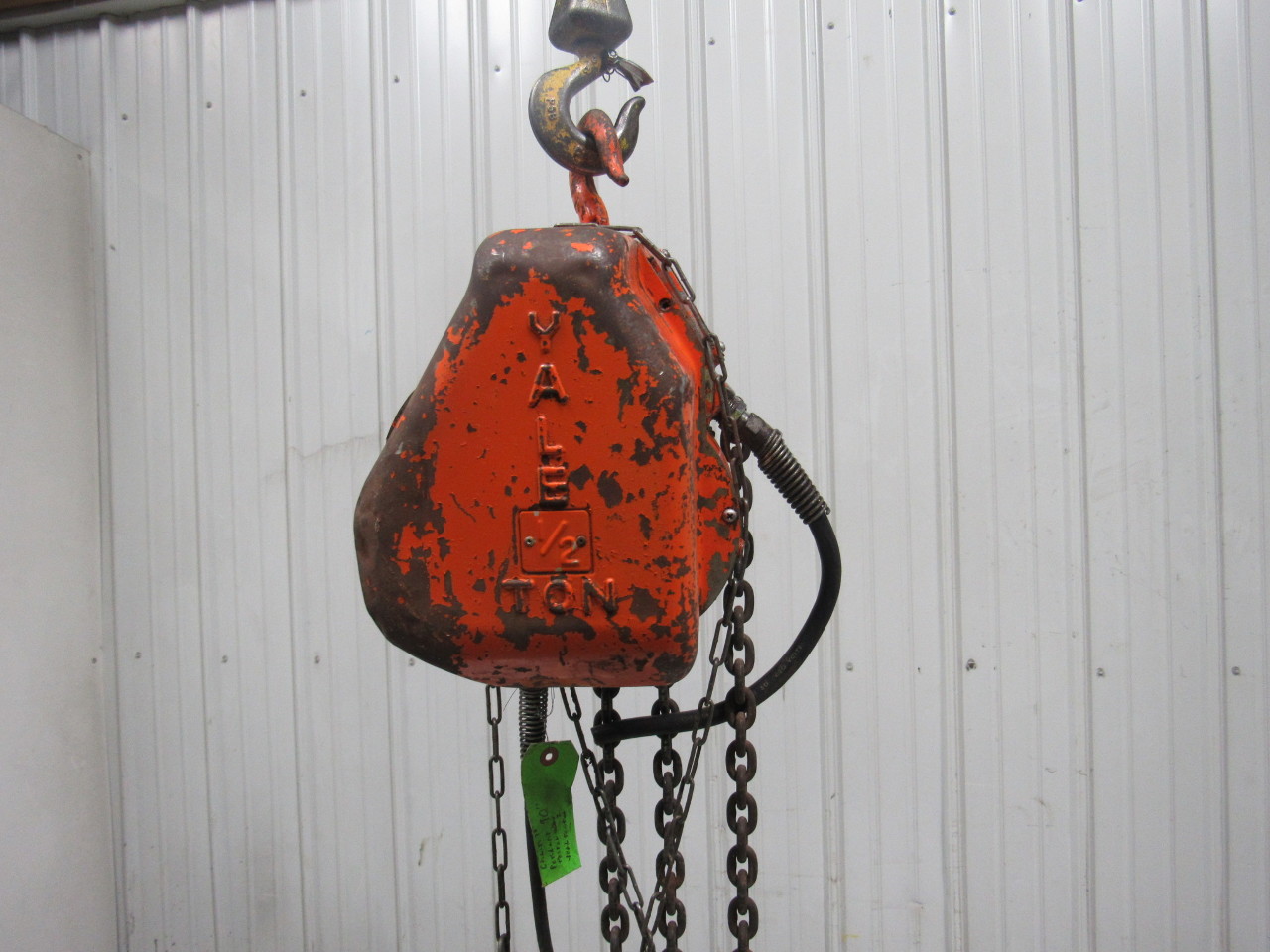 Yale PL253FMPGN Midget King Electric Chain Hoist 1000LB eBay